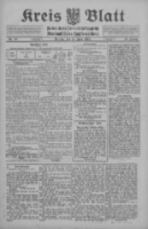 Kreis Blatt f&uuml;r den Kreis Neutomischeler zugleich Hopfenzeitung 1912.06.14 Jg.31 Nr48