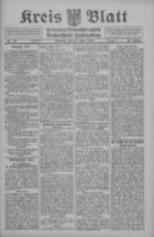 Kreis Blatt f&uuml;r den Kreis Neutomischeler zugleich Hopfenzeitung 1912.06.18 Jg.31 Nr49