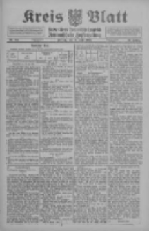 Kreis Blatt f&uuml;r den Kreis Neutomischeler zugleich Hopfenzeitung 1912.07.05 Jg.31 Nr54