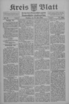 Kreis Blatt f&uuml;r den Kreis Neutomischeler zugleich Hopfenzeitung 1912.07.30 Jg.31 Nr61