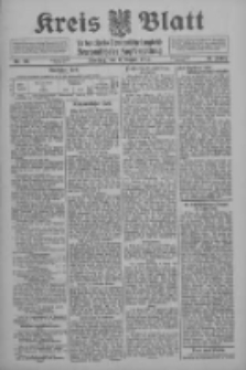 Kreis Blatt f&uuml;r den Kreis Neutomischeler zugleich Hopfenzeitung 1912.08.06 Jg.31 Nr63
