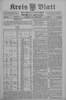 Kreis Blatt f&uuml;r den Kreis Neutomischeler zugleich Hopfenzeitung 1912.08.30 Jg.31 Nr70