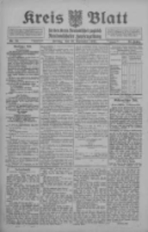 Kreis Blatt f&uuml;r den Kreis Neutomischeler zugleich Hopfenzeitung 1912.09.13 Jg.31 Nr74