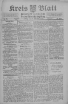 Kreis Blatt f&uuml;r den Kreis Neutomischeler zugleich Hopfenzeitung 1912.09.27 Jg.31 Nr78