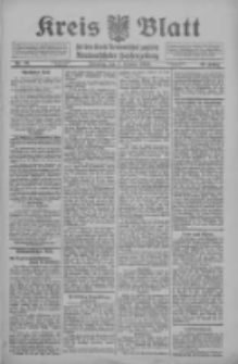 Kreis Blatt f&uuml;r den Kreis Neutomischeler zugleich Hopfenzeitung 1912.10.01 Jg.31 Nr79