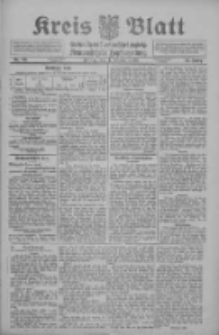 Kreis Blatt f&uuml;r den Kreis Neutomischeler zugleich Hopfenzeitung 1912.10.04 Jg.31 Nr80