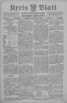 Kreis Blatt f&uuml;r den Kreis Neutomischeler zugleich Hopfenzeitung 1912.10.11 Jg.31 Nr82