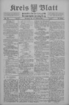 Kreis Blatt f&uuml;r den Kreis Neutomischeler zugleich Hopfenzeitung 1912.10.15 Jg.31 Nr83