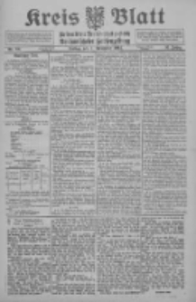 Kreis Blatt f&uuml;r den Kreis Neutomischeler zugleich Hopfenzeitung 1912.11.01 Jg.31 Nr88