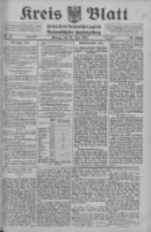 Kreis Blatt für den Kreis Neutomischeler zugleich Hopfenzeitung 1913.07.14 Jg.32 Nr57