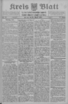 Kreis Blatt für den Kreis Neutomischeler zugleich Hopfenzeitung 1913.08.22 Jg.32 Nr74