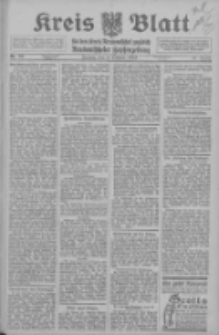 Kreis Blatt für den Kreis Neutomischeler zugleich Hopfenzeitung 1913.10.03 Jg.32 Nr92