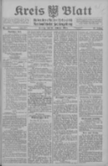 Kreis Blatt für den Kreis Neutomischeler zugleich Hopfenzeitung 1913.10.24 Jg.32 Nr101