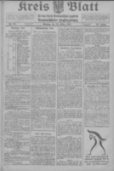 Kreis Blatt für den Kreis Neutomischeler zugleich Hopfenzeitung 1914.03.23 Jg.38 Nr35