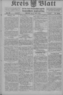 Kreis Blatt für den Kreis Neutomischeler zugleich Hopfenzeitung 1914.05.06 Jg.38 Nr53