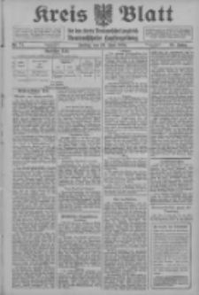 Kreis Blatt für den Kreis Neutomischeler zugleich Hopfenzeitung 1914.06.19 Jg.38 Nr71
