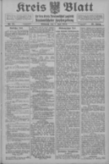 Kreis Blatt für den Kreis Neutomischeler zugleich Hopfenzeitung 1914.07.08 Jg.38 Nr79