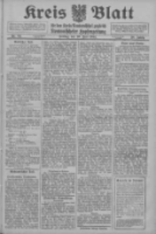 Kreis Blatt für den Kreis Neutomischeler zugleich Hopfenzeitung 1914.07.10 Jg.38 Nr80