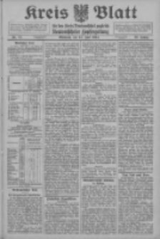 Kreis Blatt für den Kreis Neutomischeler zugleich Hopfenzeitung 1914.07.15 Jg.38 Nr82