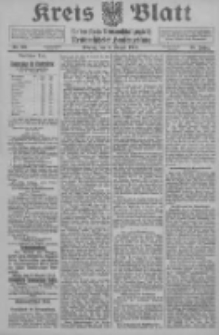 Kreis Blatt für den Kreis Neutomischeler zugleich Hopfenzeitung 1914.08.03 Jg.38 Nr90