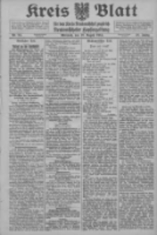 Kreis Blatt für den Kreis Neutomischeler zugleich Hopfenzeitung 1914.08.12 Jg.38 Nr94