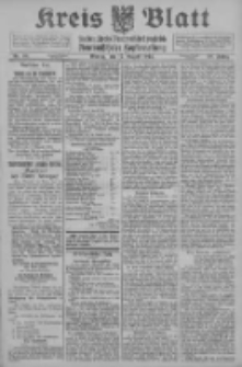 Kreis Blatt für den Kreis Neutomischeler zugleich Hopfenzeitung 1914.08.17 Jg.38 Nr96