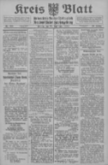 Kreis Blatt für den Kreis Neutomischeler zugleich Hopfenzeitung 1914.09.25 Jg.38 Nr113