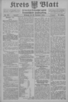 Kreis Blatt f&uuml;r den Kreis Neutomischeler zugleich Hopfenzeitung 1914.09.30 Jg.38 Nr115