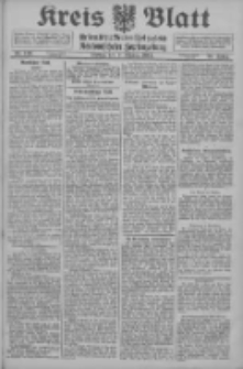 Kreis Blatt für den Kreis Neutomischeler zugleich Hopfenzeitung 1914.10.09 Jg.38 Nr119