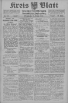 Kreis Blatt für den Kreis Neutomischeler zugleich Hopfenzeitung 1914.10.14 Jg.38 Nr121