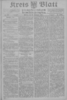 Kreis Blatt für den Kreis Neutomischeler zugleich Hopfenzeitung 1914.11.23 Jg.38 Nr137