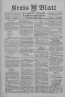 Kreis Blatt f&uuml;r den Kreis Neutomischeler zugleich Hopfenzeitung 1915.03.12 Jg.40 Nr31