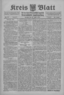 Kreis Blatt für den Kreis Neutomischeler zugleich Hopfenzeitung 1915.06.18 Jg.40 Nr71