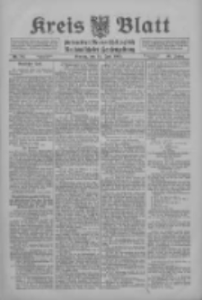 Kreis Blatt für den Kreis Neutomischeler zugleich Hopfenzeitung 1915.07.19 Jg.40 Nr84