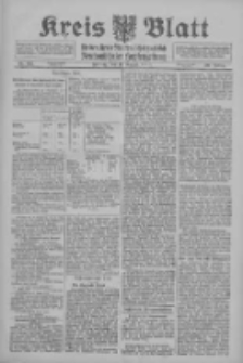 Kreis Blatt f&uuml;r den Kreis Neutomischeler zugleich Hopfenzeitung 1915.08.06 Jg.40 Nr92