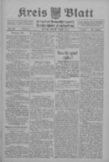 Kreis Blatt für den Kreis Neutomischeler zugleich Hopfenzeitung 1915.08.20 Jg.40 Nr98