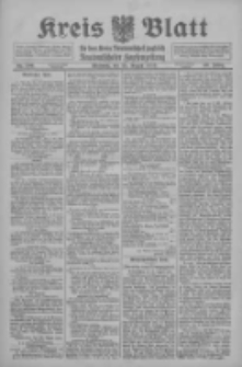 Kreis Blatt für den Kreis Neutomischeler zugleich Hopfenzeitung 1915.08.25 Jg.40 Nr100