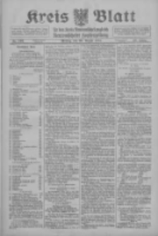 Kreis Blatt für den Kreis Neutomischeler zugleich Hopfenzeitung 1915.08.30 Jg.40 Nr102