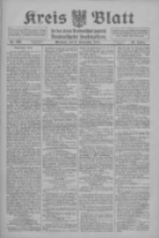 Kreis Blatt für den Kreis Neutomischeler zugleich Hopfenzeitung 1915.09.08 Jg.40 Nr106