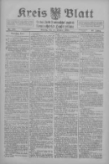 Kreis Blatt für den Kreis Neutomischeler zugleich Hopfenzeitung 1915.10.18 Jg.40 Nr123