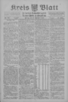 Kreis Blatt für den Kreis Neutomischeler zugleich Hopfenzeitung 1915.11.12 Jg.40 Nr134