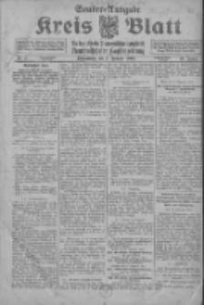 Kreis Blatt f&uuml;r den Kreis Neutomischeler zugleich Hopfenzeitung 1916.01.01 Jg.41 Nr1