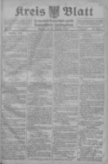 Kreis Blatt f&uuml;r den Kreis Neutomischeler zugleich Hopfenzeitung 1916.02.21 Jg.41 Nr22