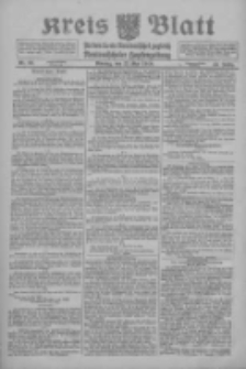 Kreis Blatt für den Kreis Neutomischeler zugleich Hopfenzeitung 1918.05.27 Jg.43 Nr61