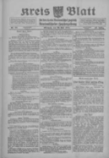 Kreis Blatt für den Kreis Neutomischeler zugleich Hopfenzeitung 1918.05.29 Jg.43 Nr62