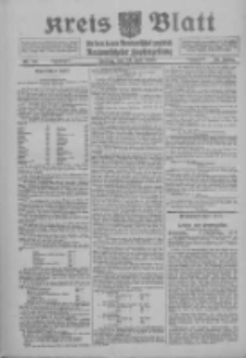 Kreis Blatt f&uuml;r den Kreis Neutomischeler zugleich Hopfenzeitung 1918.07.12 Jg.43 Nr81