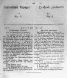 Oeffentlicher Anzeiger zum Amtsblatt No.6 der K&ouml;nigl. Preuss. Regierung zu Bromberg. 1839