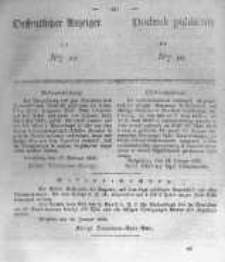 Oeffentlicher Anzeiger zum Amtsblatt No.10 der Königl. Preuss. Regierung zu Bromberg. 1839