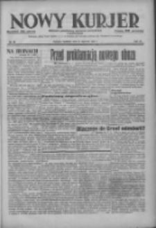 Nowy Kurjer: dziennik poświęcony sprawom politycznym i społecznym 1937.01.31 R.48 Nr25