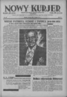 Nowy Kurjer: dziennik poświęcony sprawom politycznym i społecznym 1937.02.02 R.48 Nr26